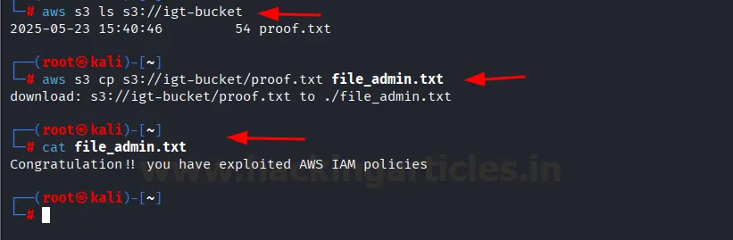 AWS IAM Policy Version Privilege Escalation