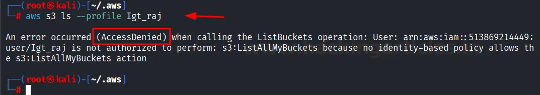 AWS IAM CreateAccessKey Privilege Escalation