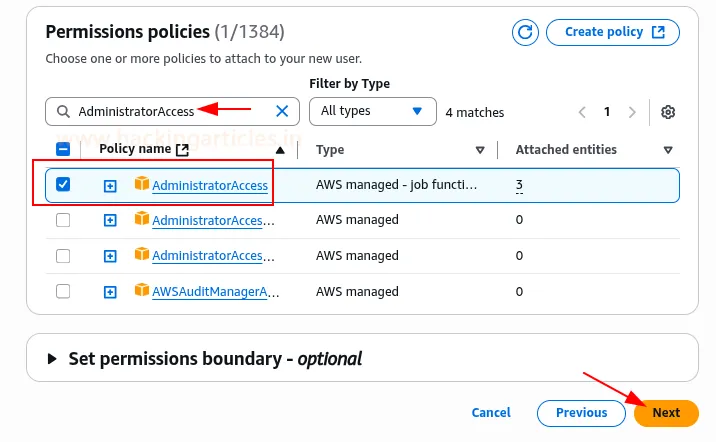 IAM CreateLoginProfile abuse