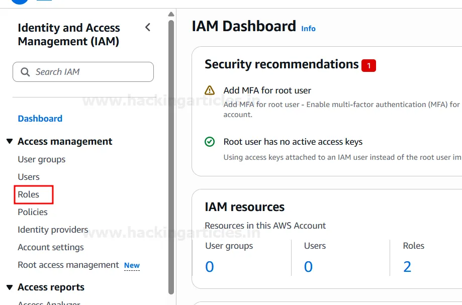 AWS Penetration Testing Lab Setup