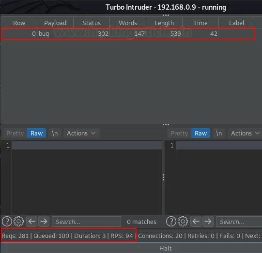 Burp Suite Turbo Intruder