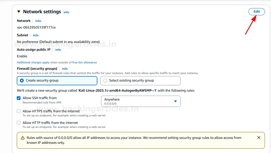 AWS Penetration Testing Lab Setup