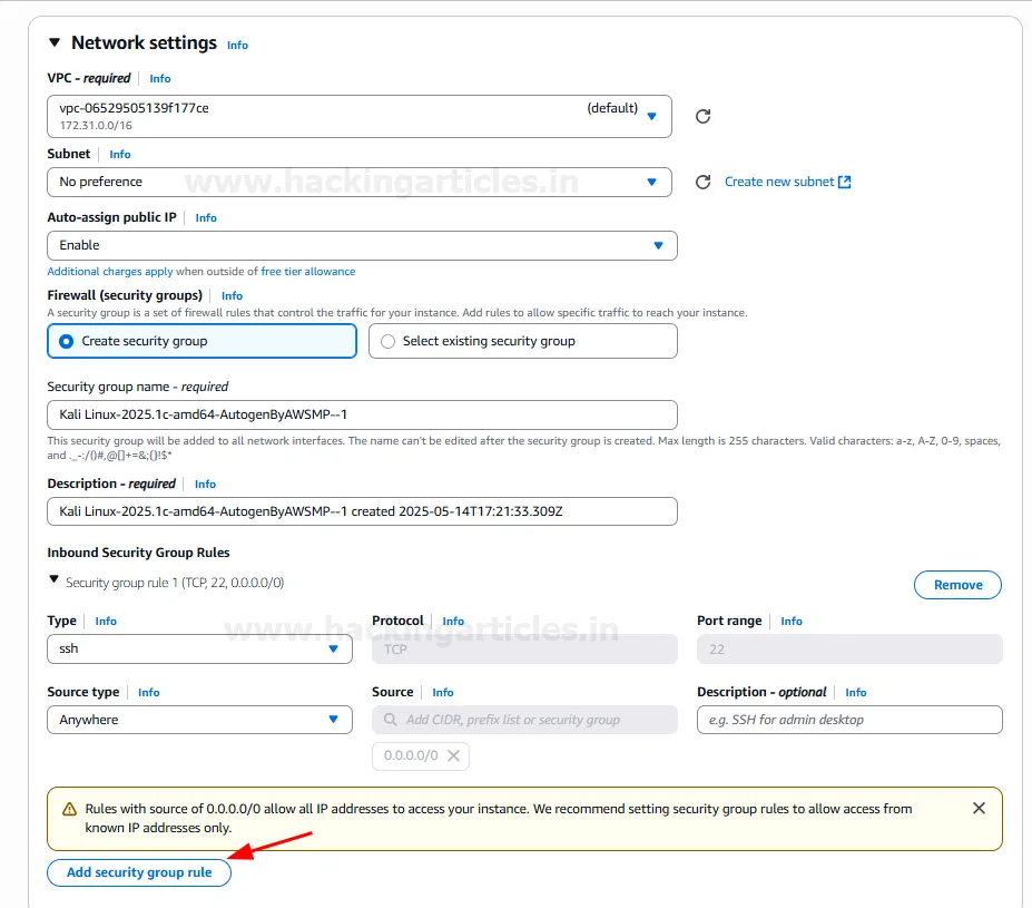AWS Penetration Testing Lab Setup
