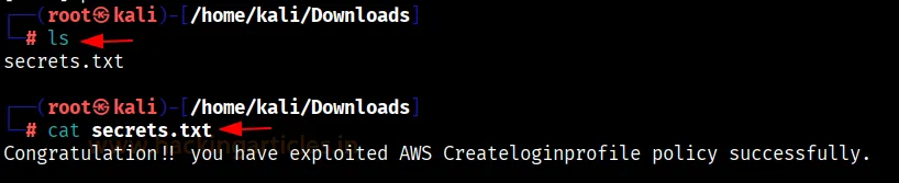 IAM CreateLoginProfile abuse