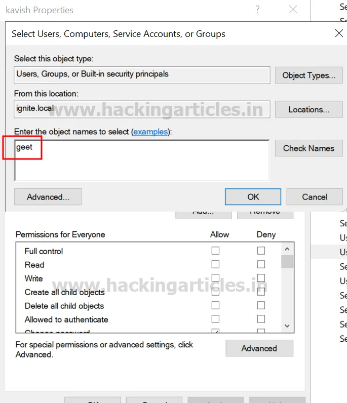 AllExtendedRights Active Directory Abuse