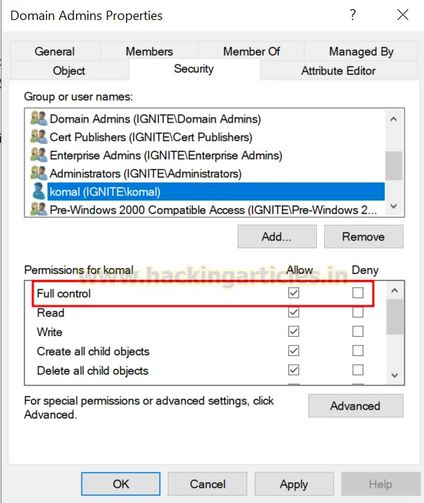 Generic ALL Active Directory Abuse
