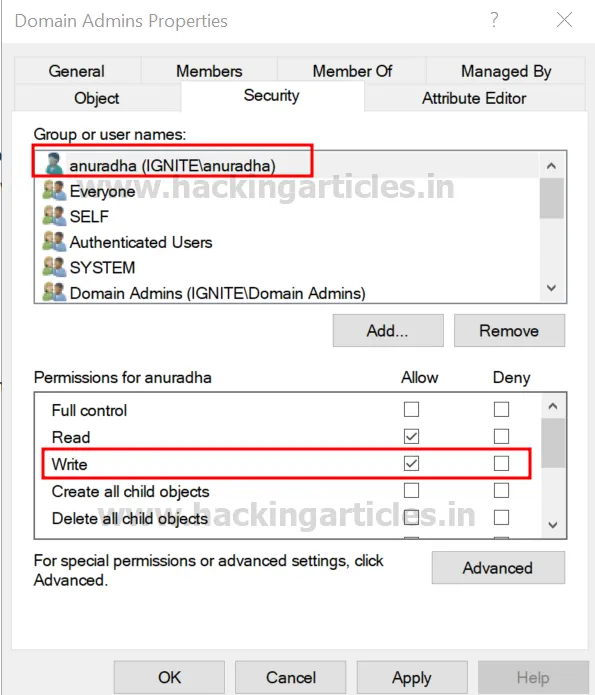 GenericWrite Active Directory Abuse