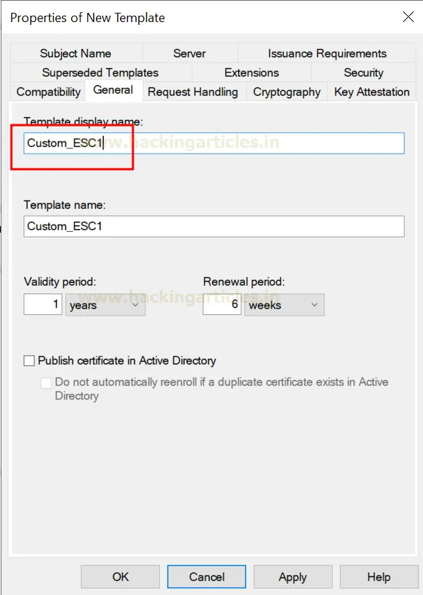 AD CS ESC1 Certificate Exploitation
